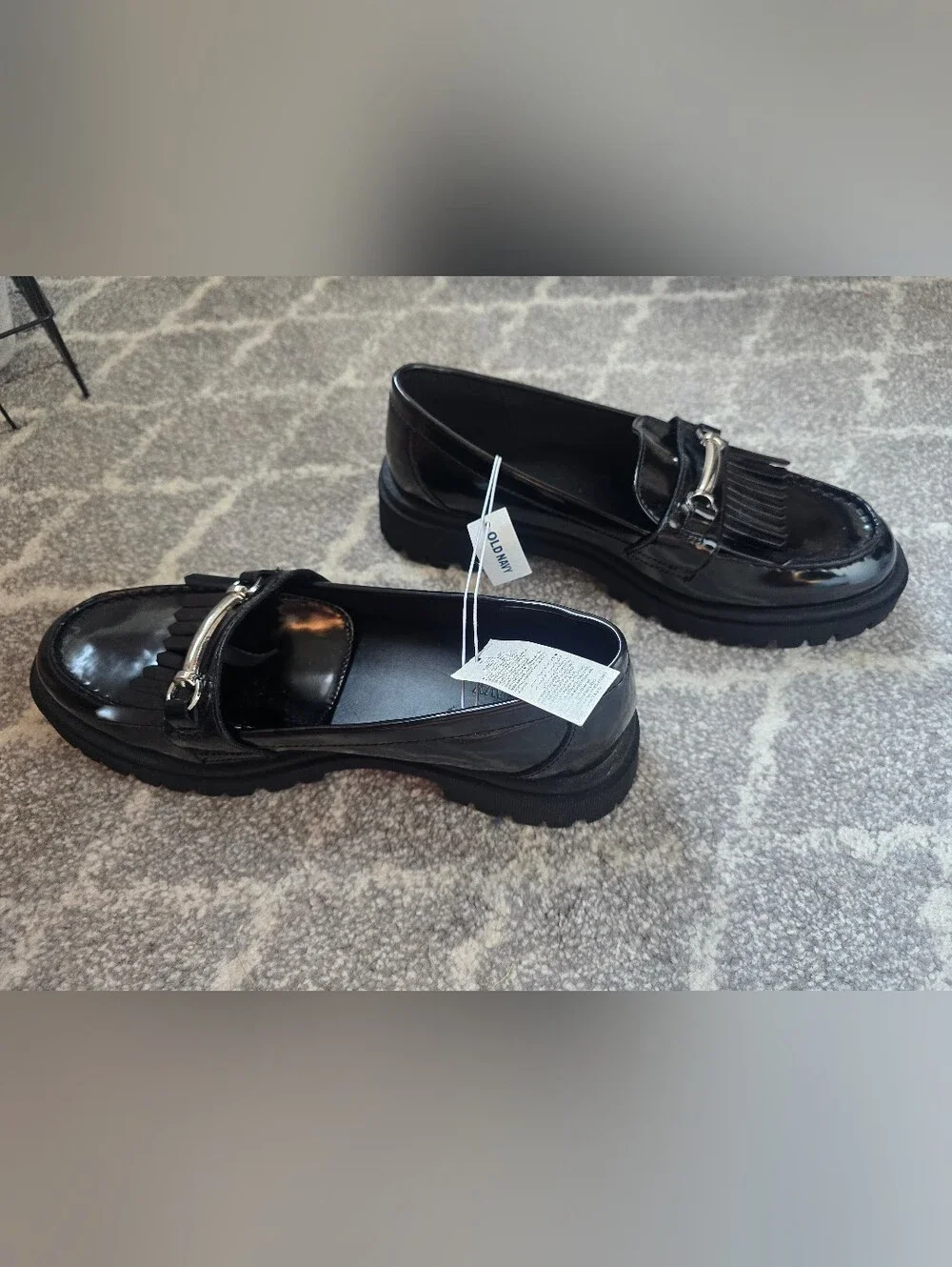 Old Navy black patent